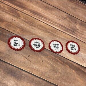 MICHAELS 447555.5 CROCHET LOVE EMBELLISHMENT STICKER VALENTINE DAY